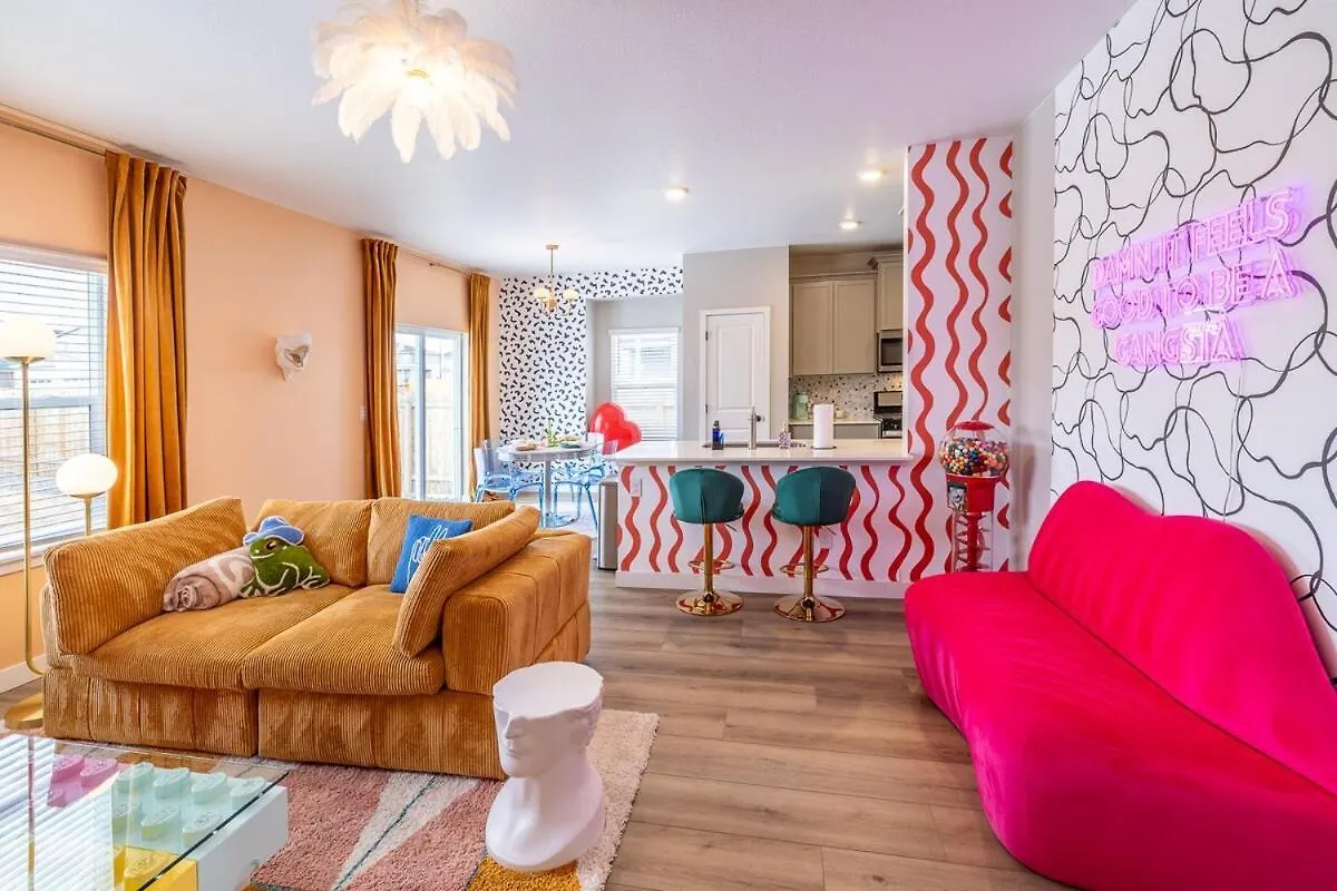 Near Airport, Game Room, Mini Golf, Cowboy Pool, Smart Tvs & Air Purifiers