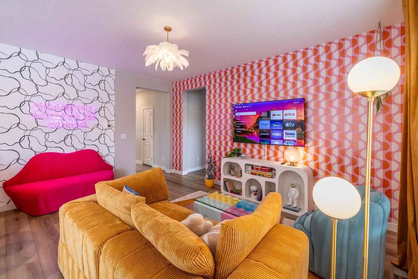 Near Airport, Game Room, Mini Golf, Cowboy Pool, Smart Tvs & Air Purifiers United States